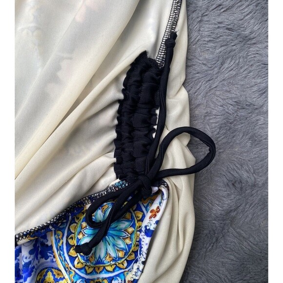 Fantasie Lascari Sized-Cup Bandeau Swimsuit Size 34D Multicolor Medallion floral - Picture 12 of 12